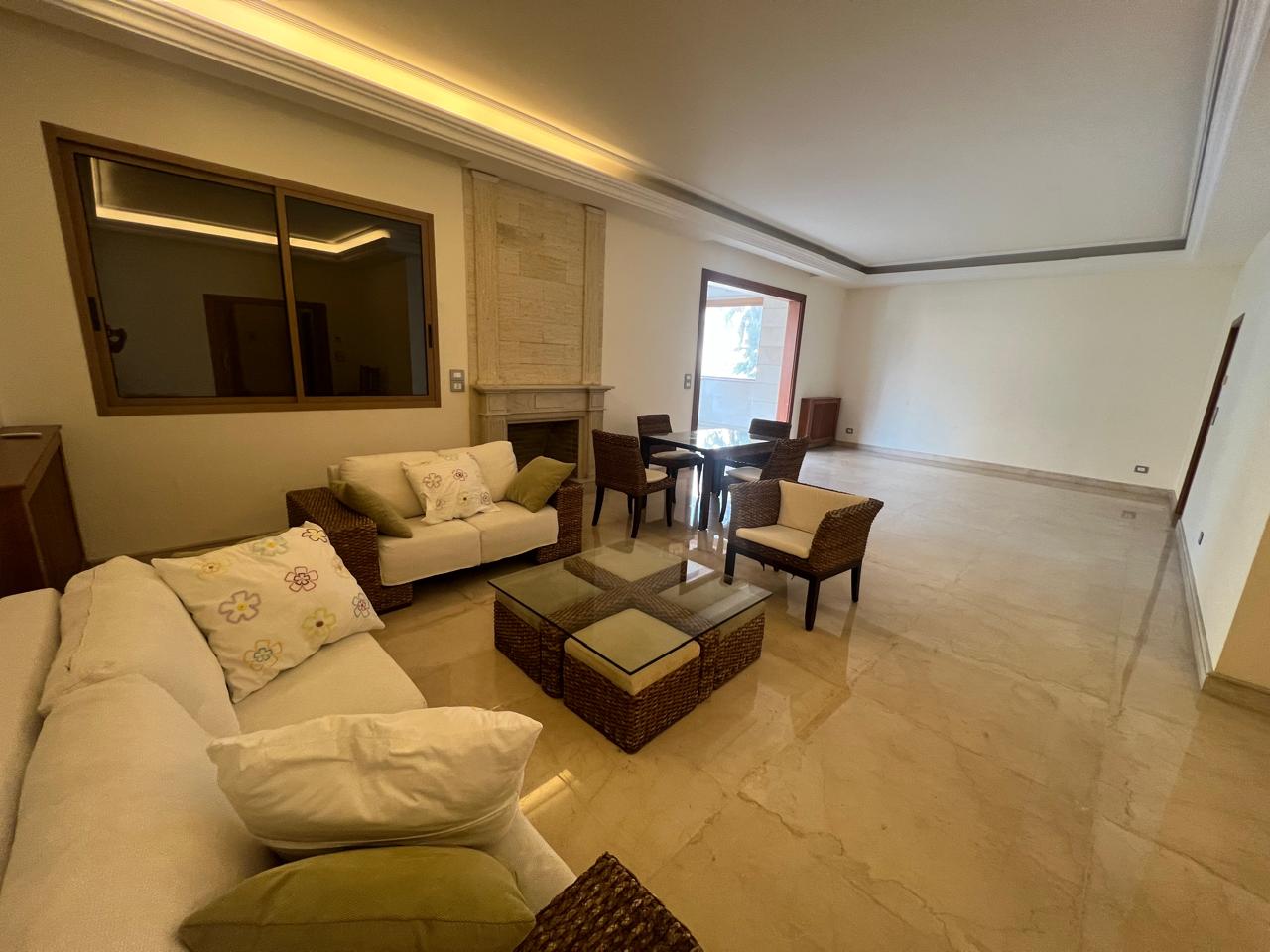 4BR Apartment with 100sqm Private Terrace for Sale in Baabda - 250sqm