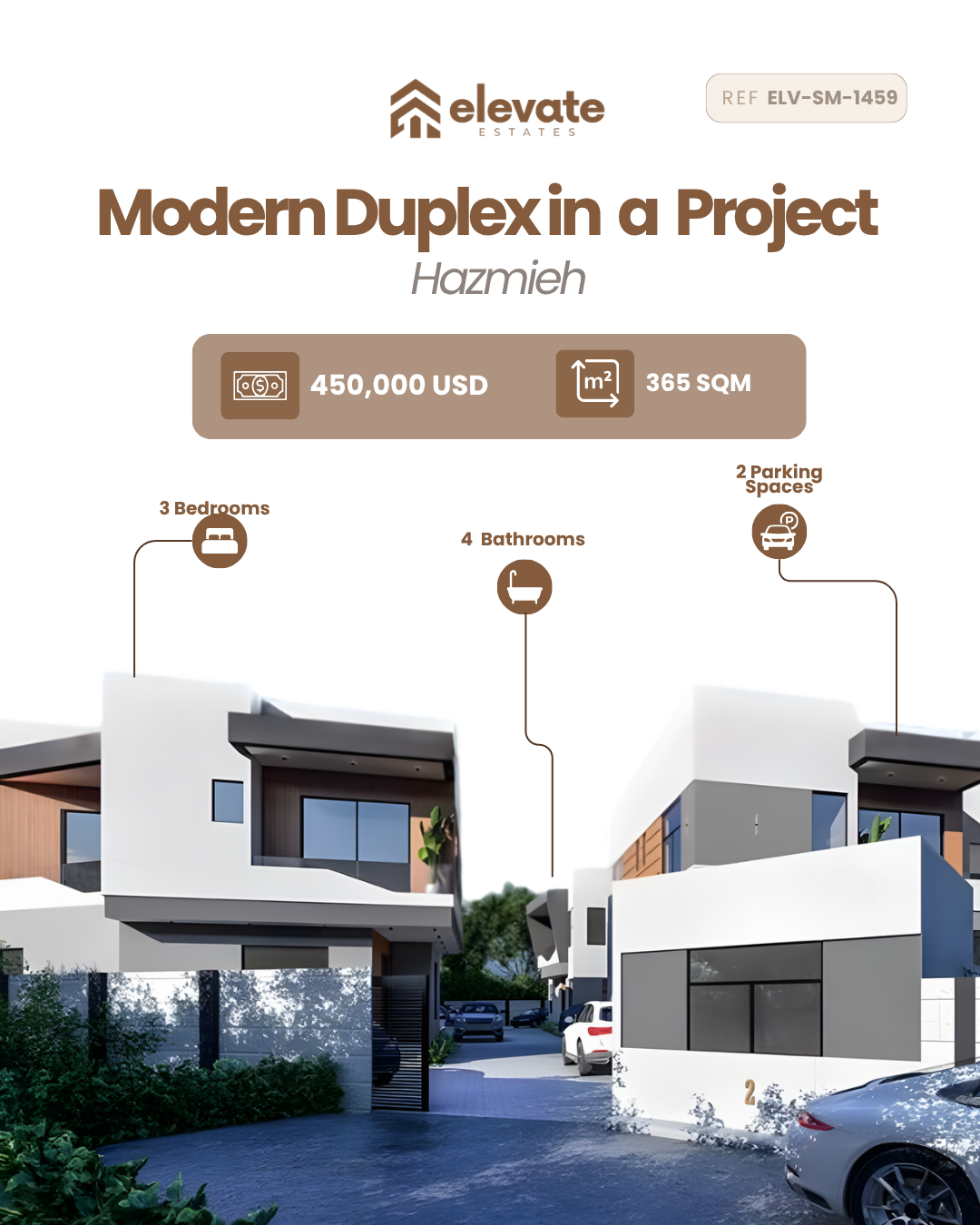 Luxurious 365 sqm Duplex –  Hazmieh| الحازمية, بلكس فخم للبيع