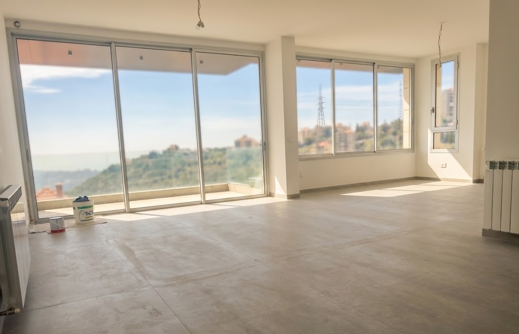 Modern Apartment with Built-in Systems & Mountain Views – Monteverdi | شقة مودرن للبيع في الطابق الثاني مع إطلالة جبلية – مونتي فيردي